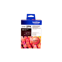 Brother Black Ink Cartridge - Twin Pack