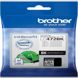 Brother LC472BK Printer Ink Cartridge - Black (BG-LC472BK)