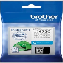 Brother LC472C Standard Yield Ink Cartridge - Cyan (BG-LC472C)