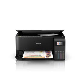 EPSON EcoTank L3550 Home Ink Tank Printer A4 colour 3-in-1 Wi-Fi Direct Photo Printer Smart connectivity-Black (L3550+ 5 pk A4 Bundle paper)