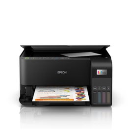 EPSON Home Ink Tank Printer A4 colour 3-in-1 Wi-Fi Direct Photo Printer Smart connectivity-Black (EcoTank L3550)