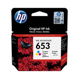 HP 653 Tri-color Original Ink Cartridge 3YM74AE