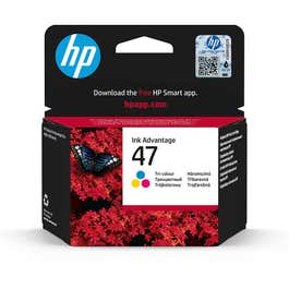 HP 6ZD61AE 47 Tri-color Original Ink Cartridge